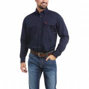 10018816 FR SOLID WORK SHIRT