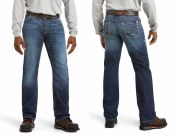 10026004 ARIAT FR M5 SLIM DURASTRETCH TRUCKEE STACKABLE STRAIGHT LEG JEAN