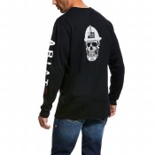 10026434 FR ROUGHNECK SKULL LOGO T-SHIRT