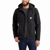 103829 Hooded Rough Cut Jacket