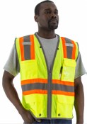 75-3225 Majestic Hi-Vis Level 2 Mesh Vest