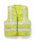 FR1603YH HI VIS FR VEST WITH POCKETS