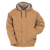FRHJ01 Flame Resistant Quilt Lined Hooded Jacket