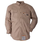 FRSH10 Berne Flame Resistant Button Down Workshirt