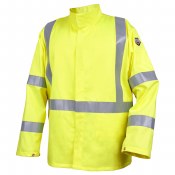 JF1117 HI VIS CLASS 3 FR COTTON JACKET