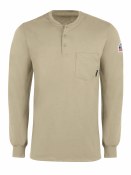 SEL2 Flame Resistant Long Sleeve Tagless Henley