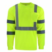 SB-C3LS CLASS 3 LONG SLEEVE HI VIS T-SHIRT