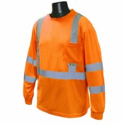 ST21 Hi-Vis Class 3 Long Sleeve T-Shirt With Max-Dri