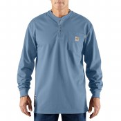 100237 Flame Resistant Long Sleeve Force Henley