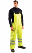 LUX-TBIB/FR Flame Resistant High Visibility Rain Bib