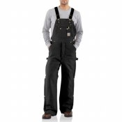 R41 Duck Zip To Hip Bib Overall Quilt Lined