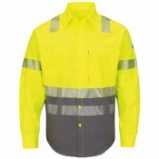 SLB4 Hi-Visibility FR Block Uniform Shirt