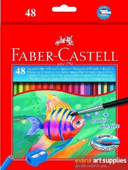 Watercolour Pencils 48s