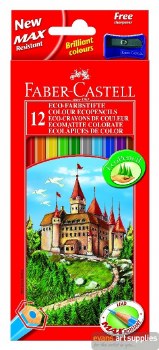 Faber Castell Colouring Pencils - Set of 12