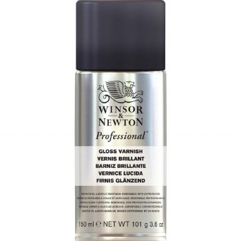 Winsor & Newton General Purpose High Gloss Spray Varnish - 150ml