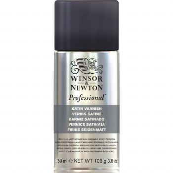 Winsor & Newton Satin Spray Varnish - 150ml