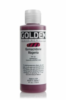 Golden Fluid 118ml Quinacridone Magenta