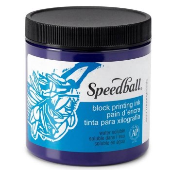 236ml Speedball Water-Soluble Block Printing Ink Violet