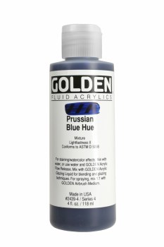 Golden Fluid 118ml Prussian Blue Hue
