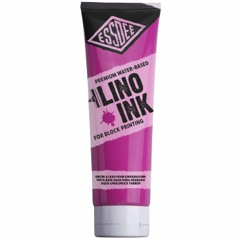 Lino Printing Ink 300ml - Fluorescent Pink
