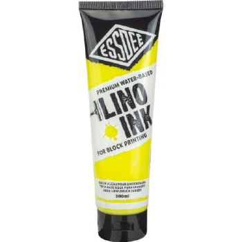 Lino Printing Ink 300ml - Fluorescent Yellow