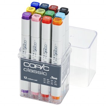 Copic Classic 12pc Set Basic