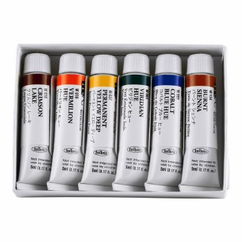 Holbein Artist Watercolour Set - 6 x 5ml Tubes