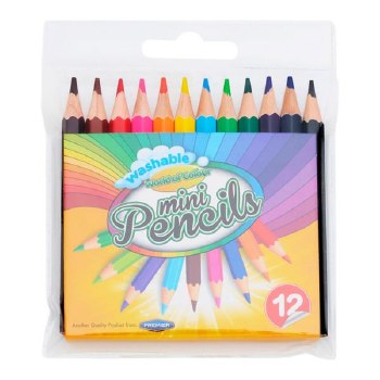 Mini Colouring Pencils 12 HL