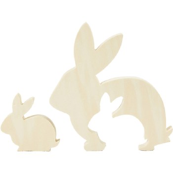 Figure Rabbits 2 in 1