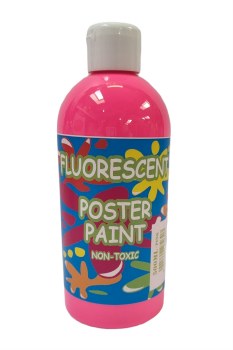 Poster Paint 500ml Fluo Pink