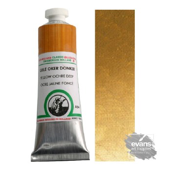 Old Holland 40ml A54 Yellow Ochre Deep