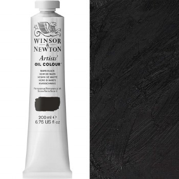 Winsor & Newton Artist's Oil Colour 200ml Mars Black