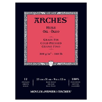 Arches Oil Pad 12x9" 300gsm