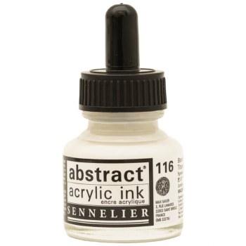 Sennelier Abstract Ink 116 Titanium White