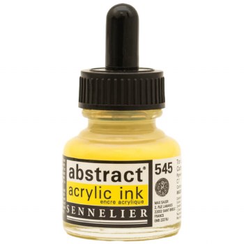 Sennelier Abstract Ink 545 Cadmium Yellow Lemon Hue