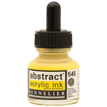 Sennelier Abstract Ink 545 Cadmium Yellow Lemon Hue