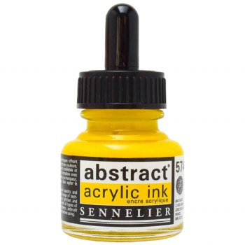 Sennelier Abstract Ink 574 Primary Yellow