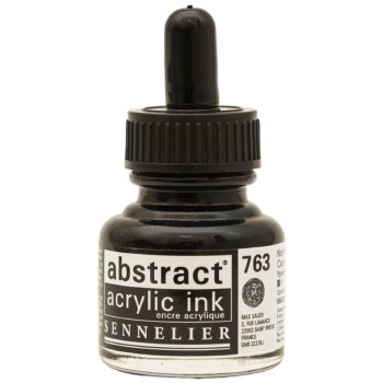 Sennelier Abstract Ink 763 Carbon Black