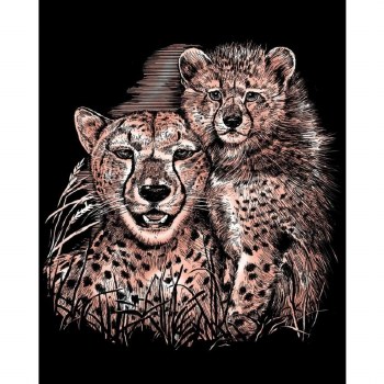 Artfoil - Cheetah Copper Scraper Foil