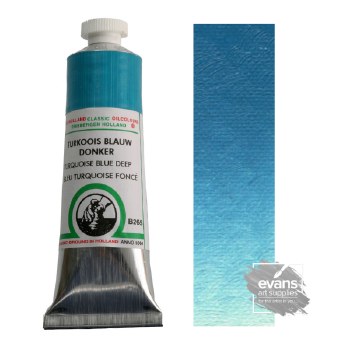 Old Holland 40ml B265 Turquosie Blue Deep