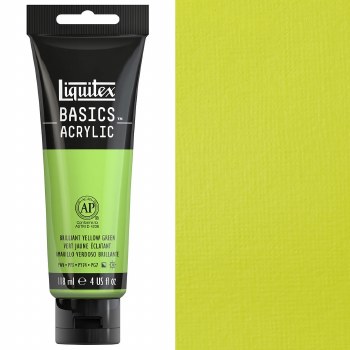 Liquitex Basic 118ml Brilliant Yellow Green