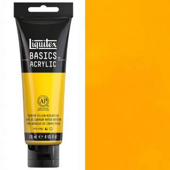 Liquitex Basic 118ml Cadmium Yellow Medium Hue