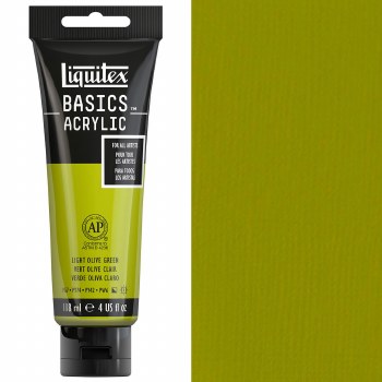 Liquitex Basic 118ml Light Olive Green