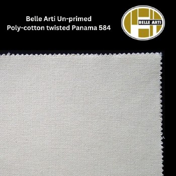 Belle Arti (584) - Un-Primed Cotton - 210cm Wide - Per metre