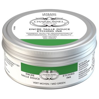 Charbonnel Etching Ink 200ml - Mid Green