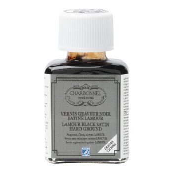 Charbonnel Lamour Black Satin Engraver 75ml