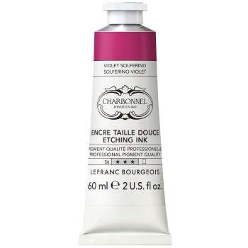 Charbonnel Etching Ink 60ml - Solferino Violet