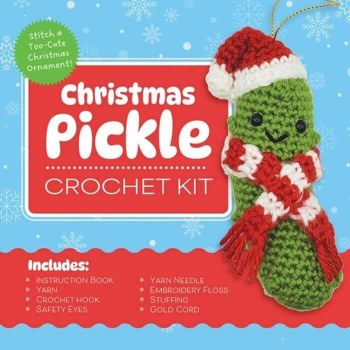 Christmas Pickle Crochet Kit