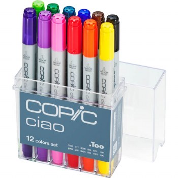Copic Ciao Set - 12 Markers