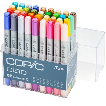 Copic Ciao Set C - 36 Markers